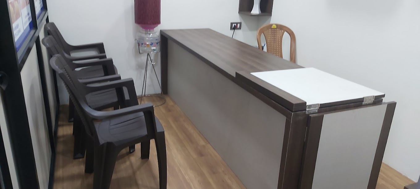 Clinic reception and waiting area